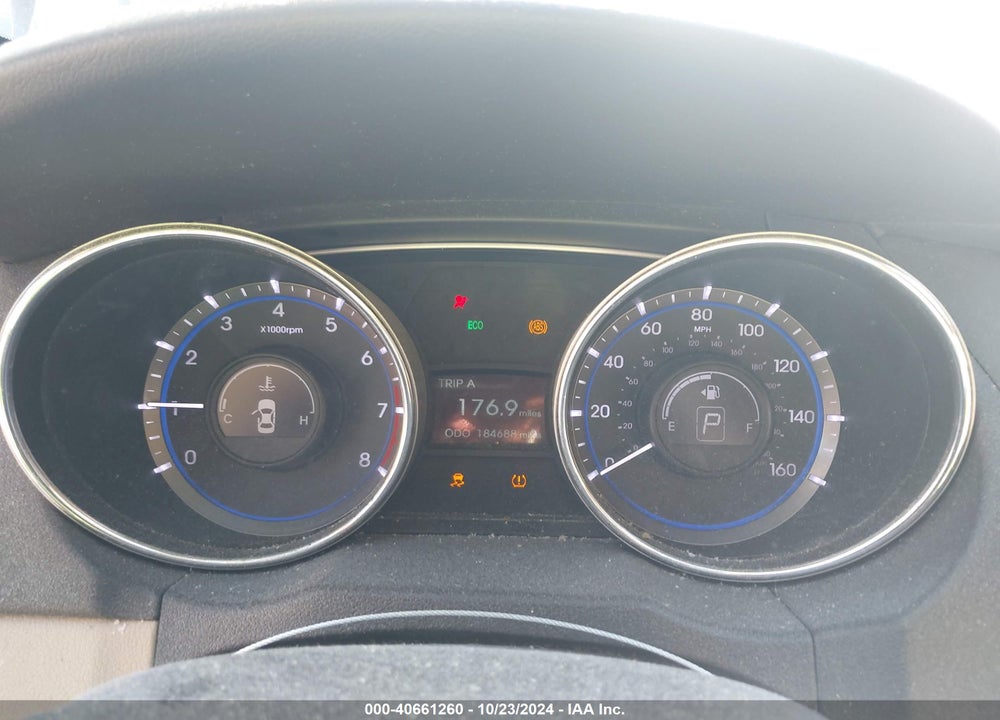 2013 HYUNDAI SONATA GLS VIN: 5NPEB4AC4DH745925