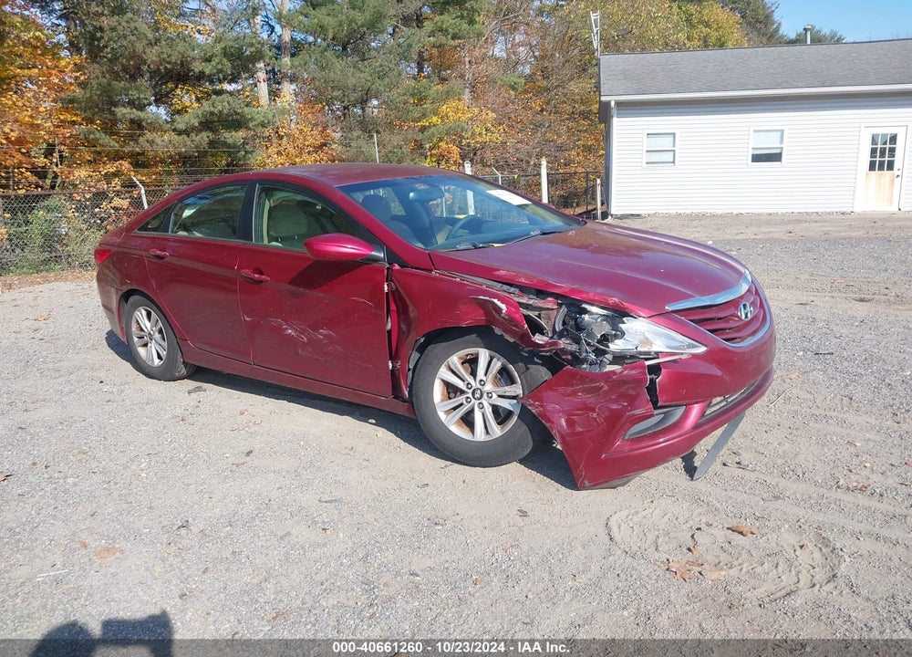 2013 HYUNDAI SONATA GLS VIN: 5NPEB4AC4DH745925