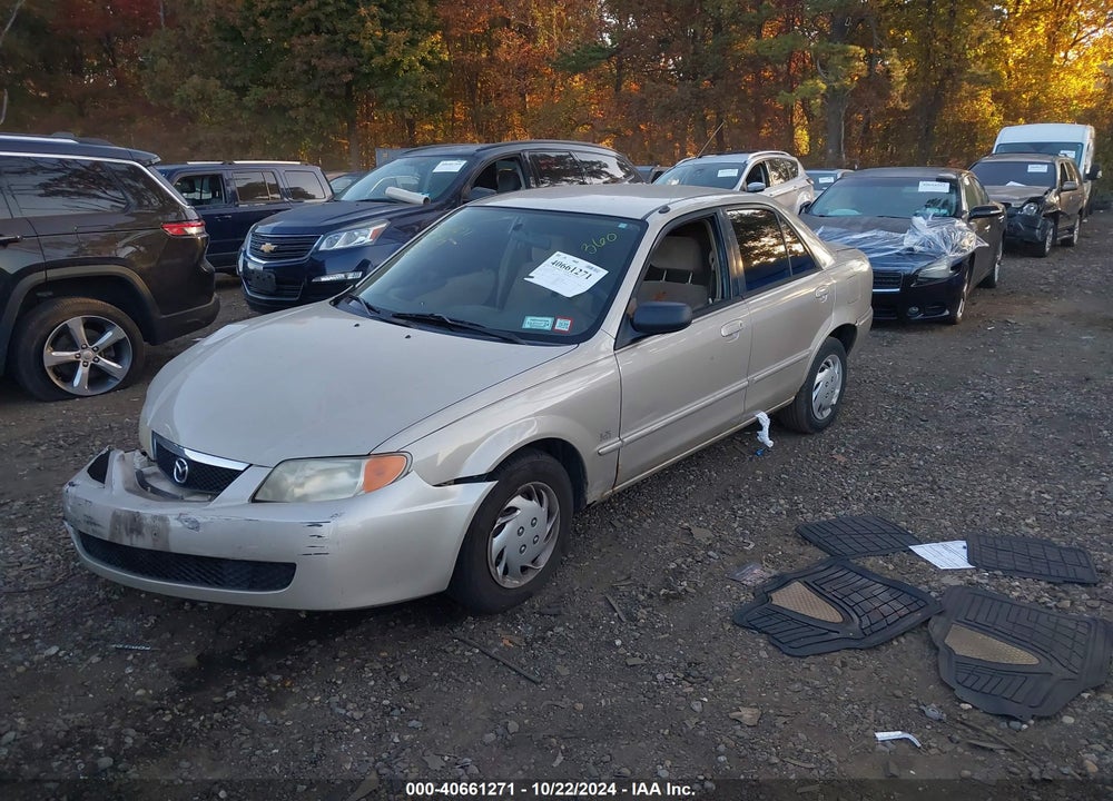 2001 MAZDA PROTEGE ES/LX VIN: JM1BJ225210415056