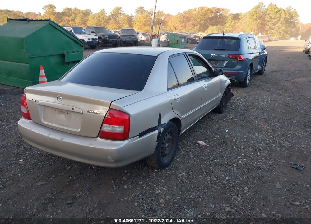 2001 MAZDA PROTEGE ES/LX VIN: JM1BJ225210415056