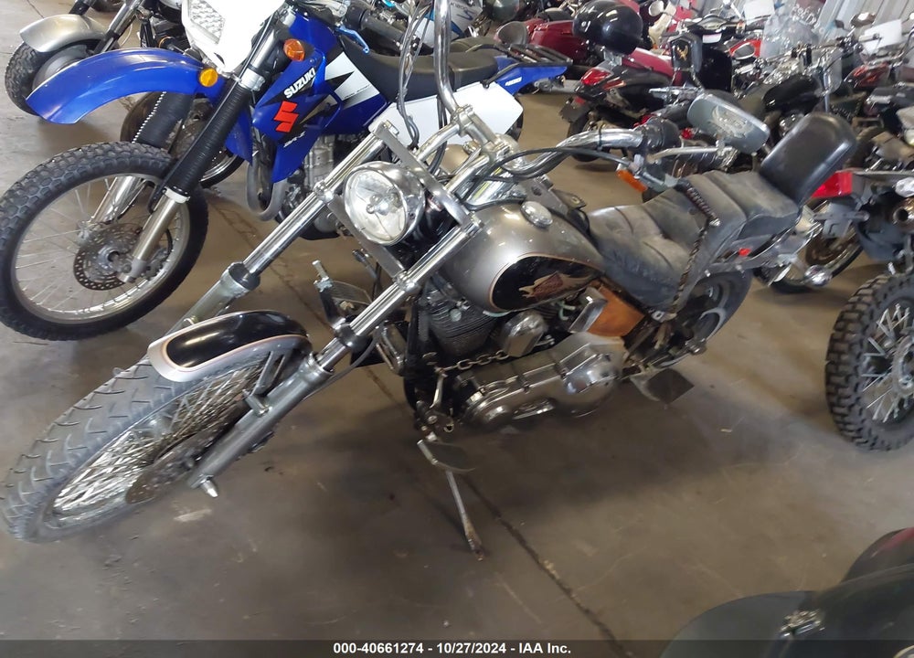 1997 HARLEY-DAVIDSON FXST CUSTOM VIN: 1HD1BKL18VY011379