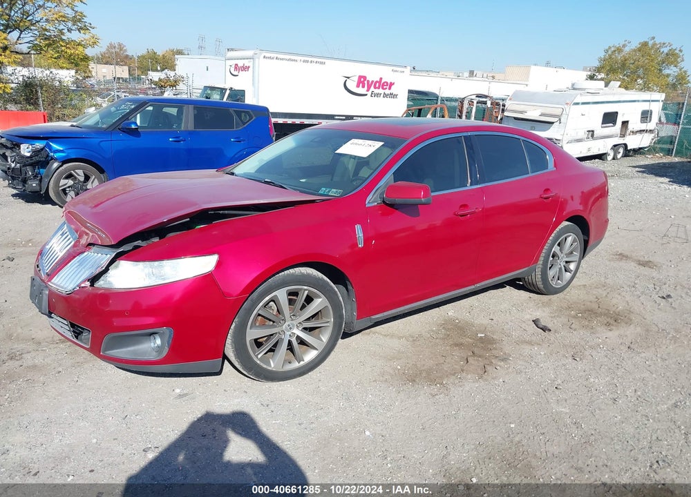2009 LINCOLN MKS VIN: 1LNHM94R39G625254