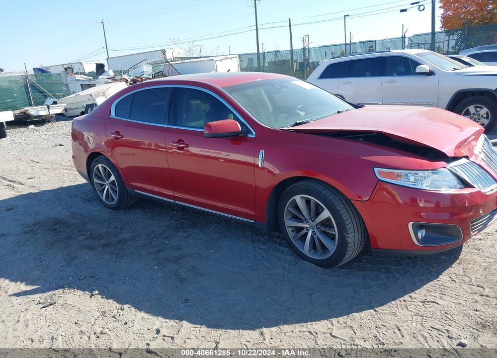 2009 LINCOLN MKS VIN: 1LNHM94R39G625254