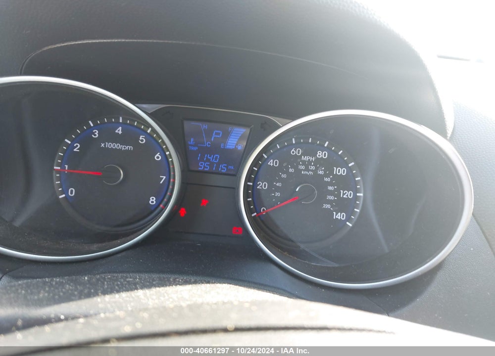2012 HYUNDAI TUCSON GLS VIN: KM8JU3AC9CU362212