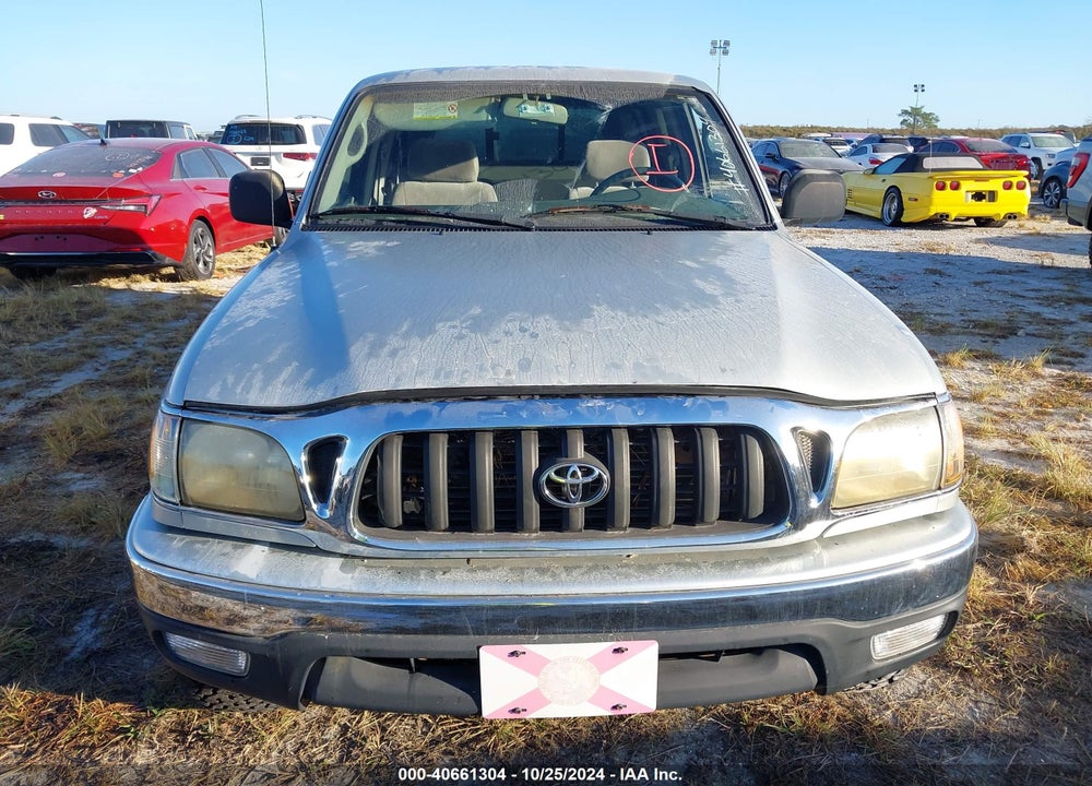 2004 TOYOTA TACOMA BASE V6 VIN: 5TEWN72N44Z351934