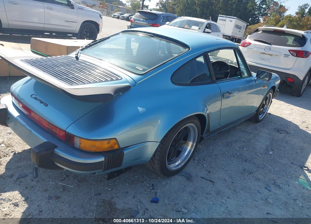 1987 PORSCHE 911 CARRERA VIN: WP0ZZZ917HS101212