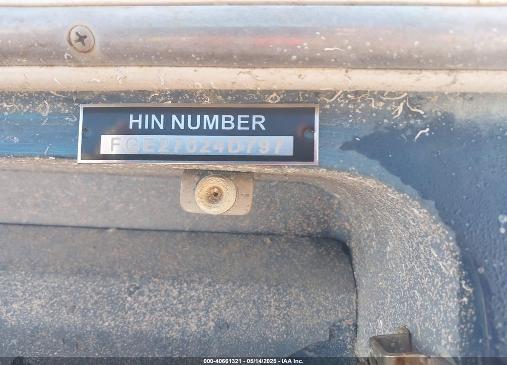 1997 COBALT OTHER VIN: FGE27024D797