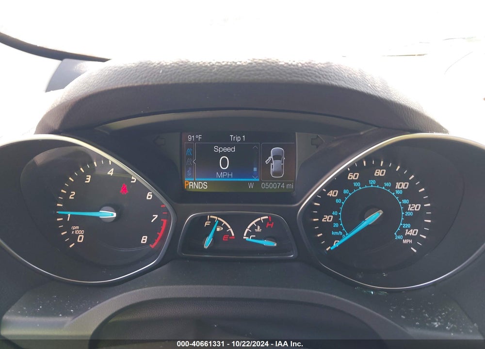 2016 FORD ESCAPE S VIN: 1FMCU0F72GUC19031