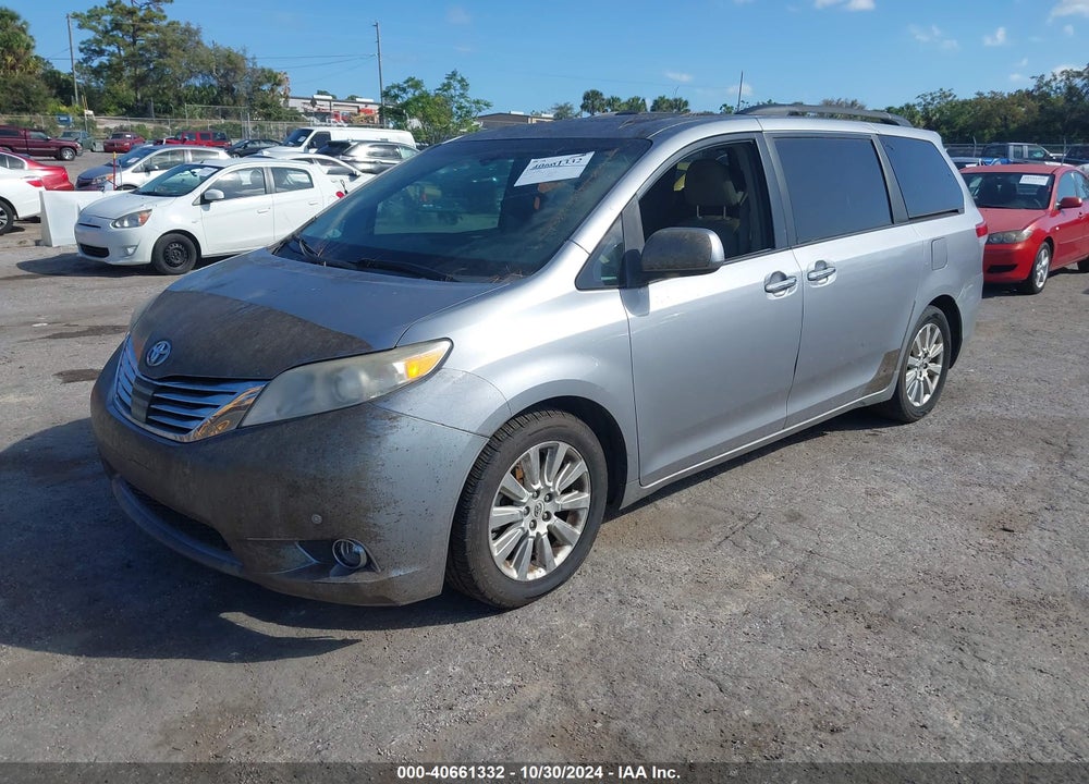 2011 TOYOTA SIENNA XLE LIMITED VIN: 5TDYK3DC8BS016014