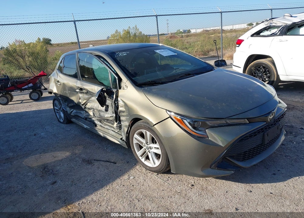 2019 TOYOTA COROLLA SE VIN: JTNK4RBE5K3059942
