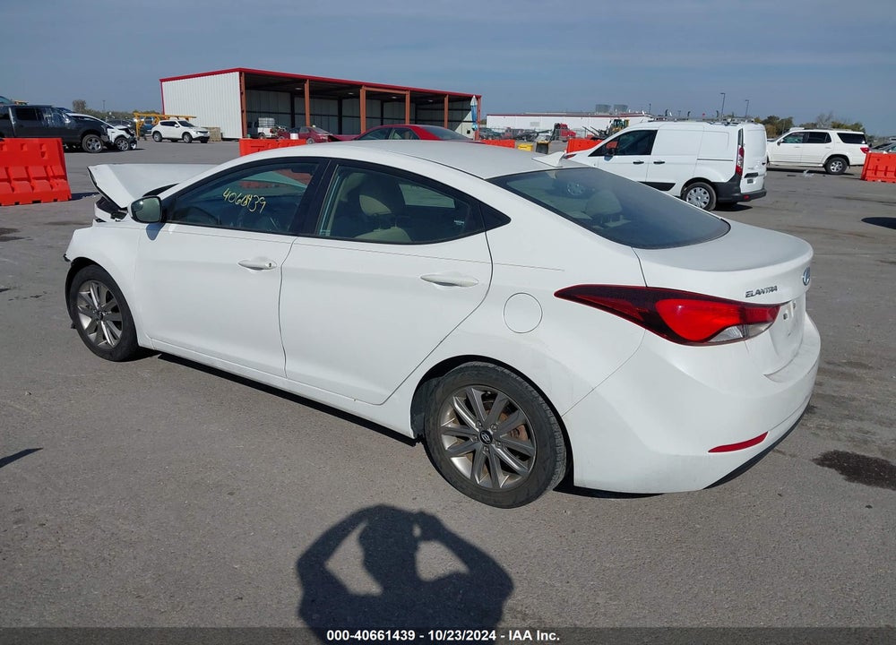 2014 HYUNDAI ELANTRA SE VIN: 5NPDH4AE6EH515333