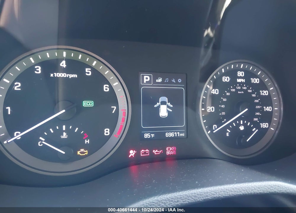 2017 HYUNDAI TUCSON SE VIN: KM8J33A49HU594151