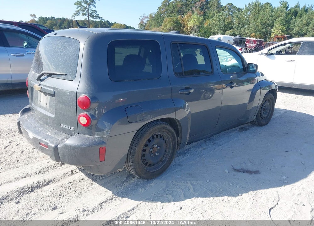 2009 CHEVROLET HHR LS VIN: 3GNCA13B59S626296
