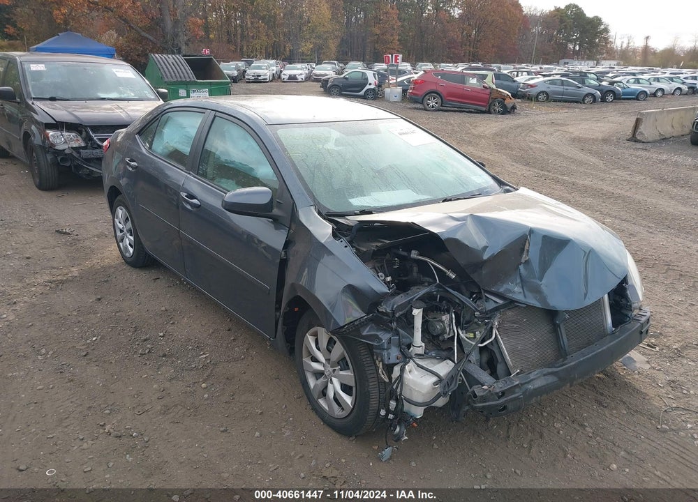 2016 TOYOTA COROLLA LE VIN: 2T1BURHE7GC500643