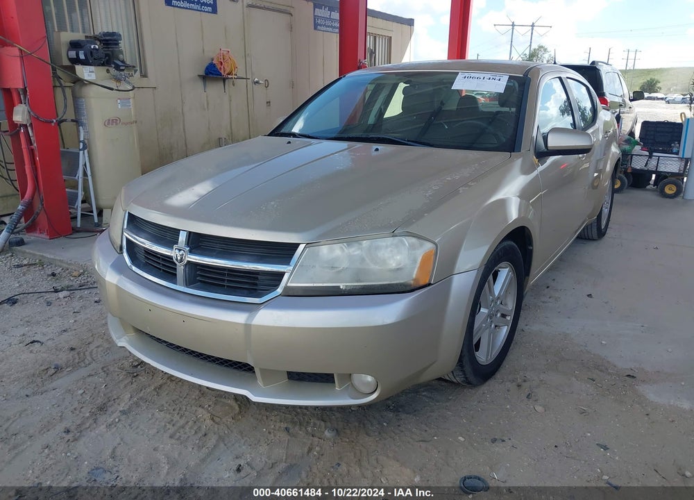 2010 DODGE AVENGER R/T VIN: 1B3CC5FB0AN170102