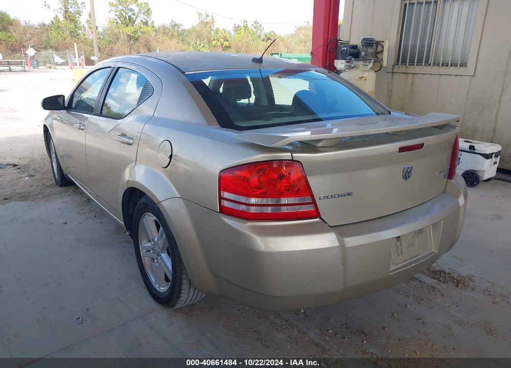 2010 DODGE AVENGER R/T VIN: 1B3CC5FB0AN170102