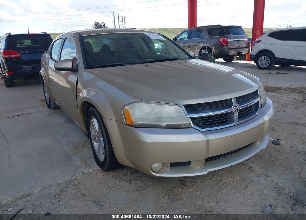2010 DODGE AVENGER R/T VIN: 1B3CC5FB0AN170102