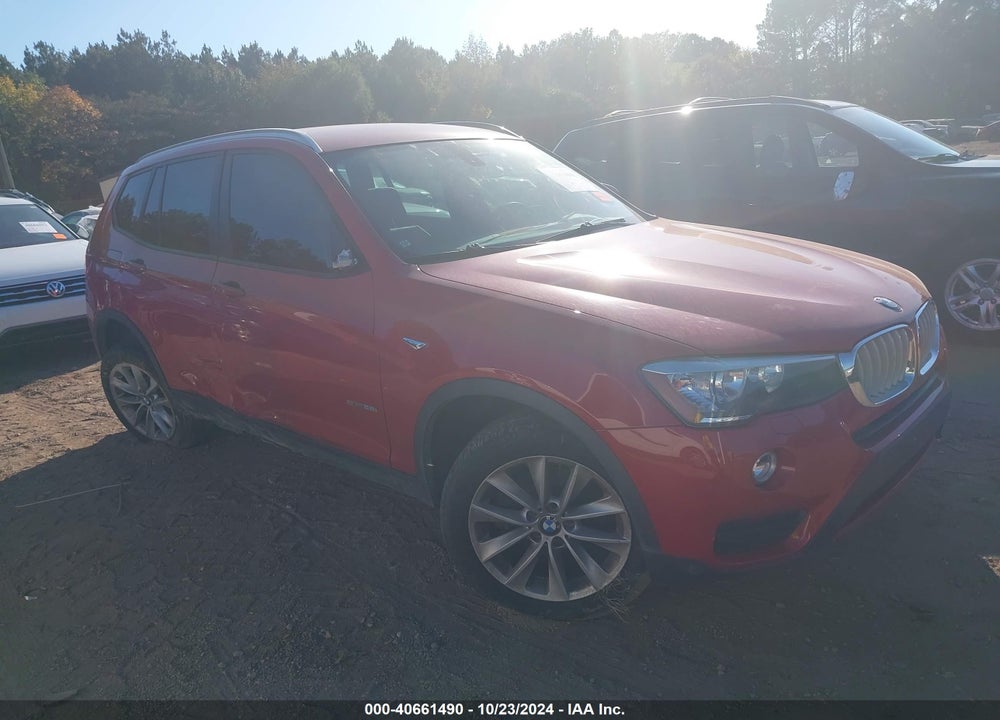 2017 BMW X3 SDRIVE28I VIN: 5UXWZ7C38H0V86486