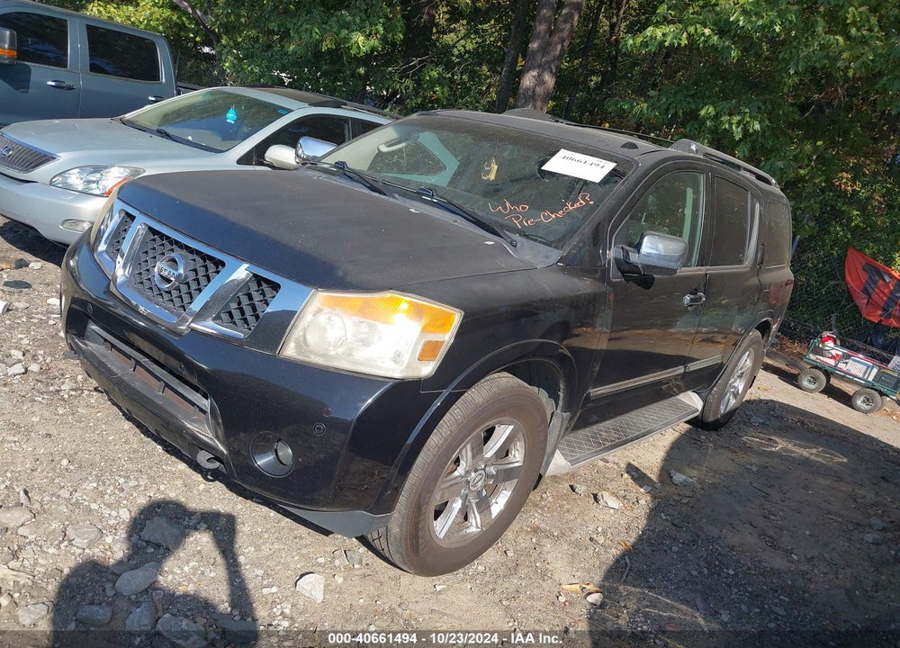2011 NISSAN ARMADA PLATINUM VIN: 5N1BA0NF1BN615385