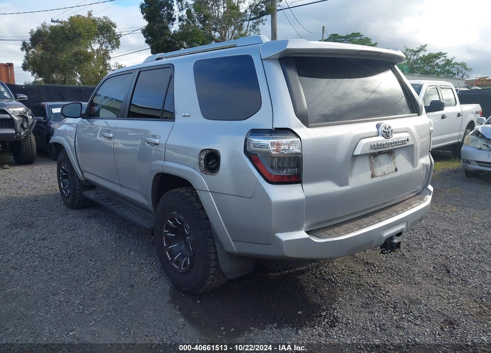 2016 TOYOTA 4RUNNER LIMITED/SR5/SR5 PREMIUM/TRAIL/TRAIL PREMIUM/TRD PRO VIN: JTEBU5JR3G5339187