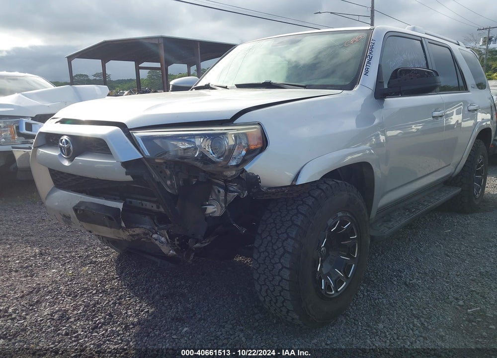 2016 TOYOTA 4RUNNER LIMITED/SR5/SR5 PREMIUM/TRAIL/TRAIL PREMIUM/TRD PRO VIN: JTEBU5JR3G5339187