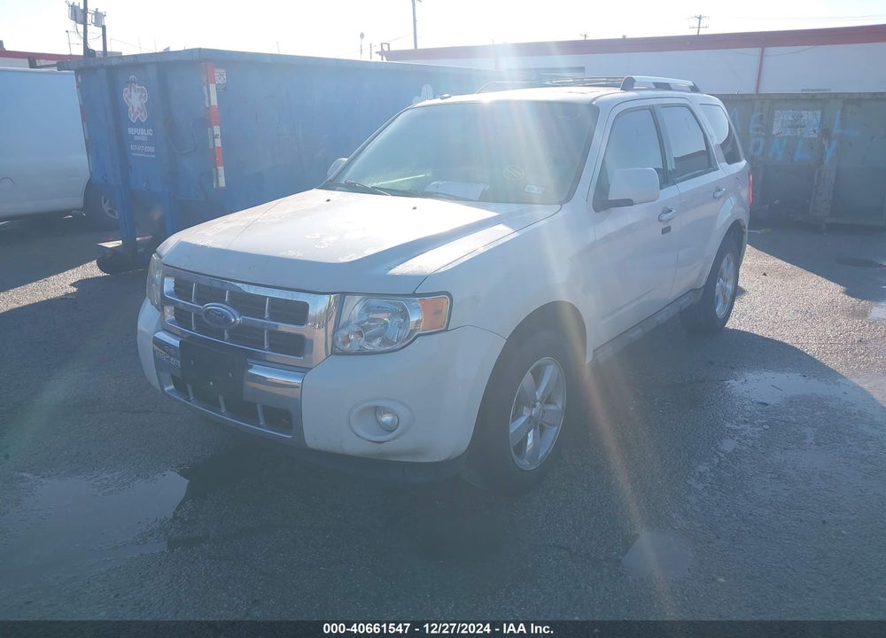 2012 FORD ESCAPE LIMITED VIN: 1FMCU0EG1CKA49347