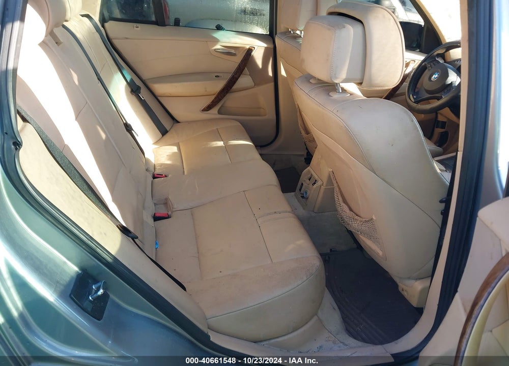 2008 BMW X3 3.0SI VIN: WBXPC93408WJ07926