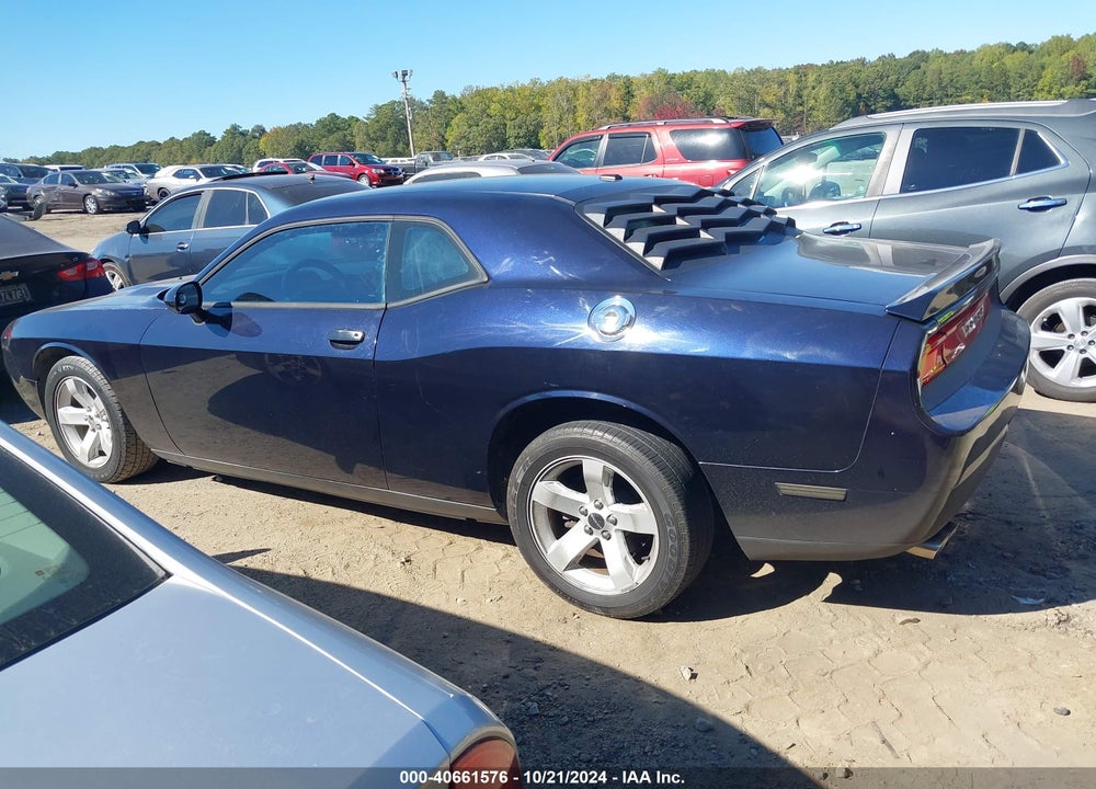 2012 DODGE CHALLENGER VIN: 2C3CDYAG4CH204476