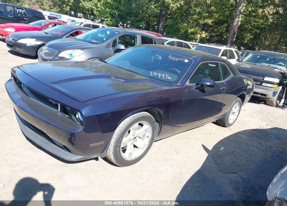 2012 DODGE CHALLENGER VIN: 2C3CDYAG4CH204476