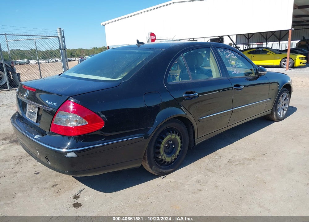 2009 MERCEDES-BENZ E 350 4MATIC VIN: WDBUF87X19B415507