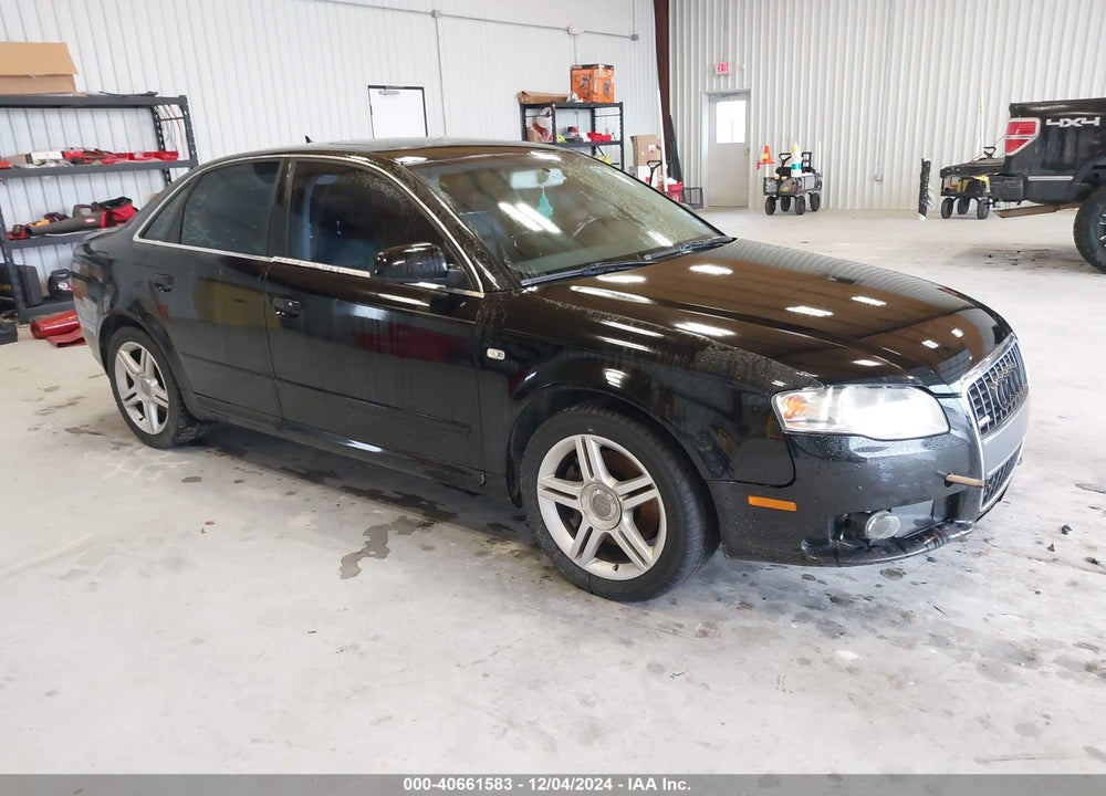 2008 AUDI A4 2.0T VIN: WAUAF78E48A050771