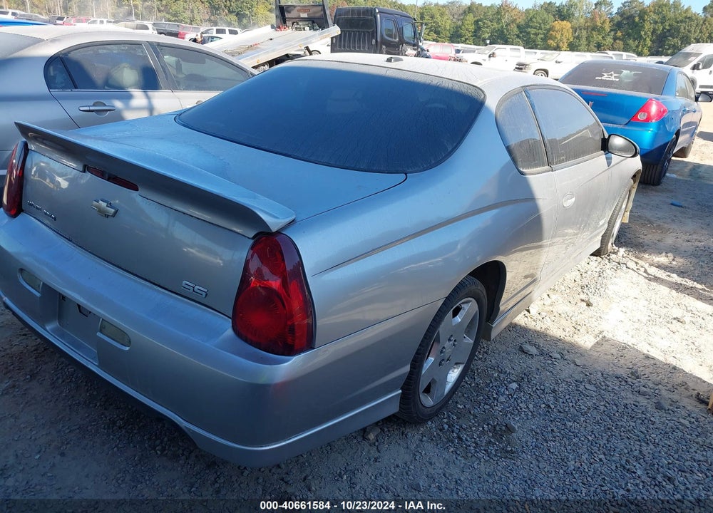 2006 CHEVROLET MONTE CARLO SS VIN: 2G1WL15C869252144