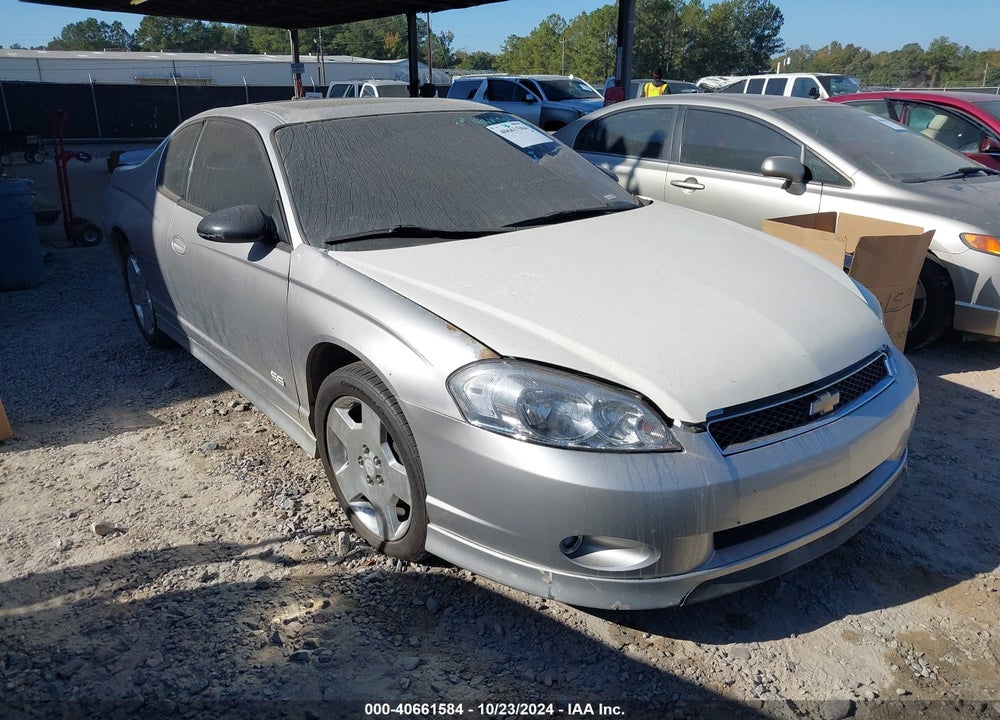 2006 CHEVROLET MONTE CARLO SS VIN: 2G1WL15C869252144