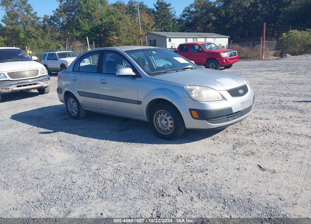 2006 KIA RIO LX VIN: KNADE123266134799
