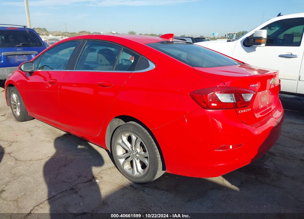 2019 CHEVROLET CRUZE LT VIN: 1G1BE5SM4K7117817