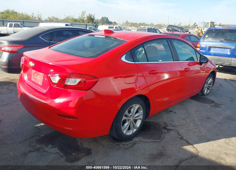 2019 CHEVROLET CRUZE LT VIN: 1G1BE5SM4K7117817