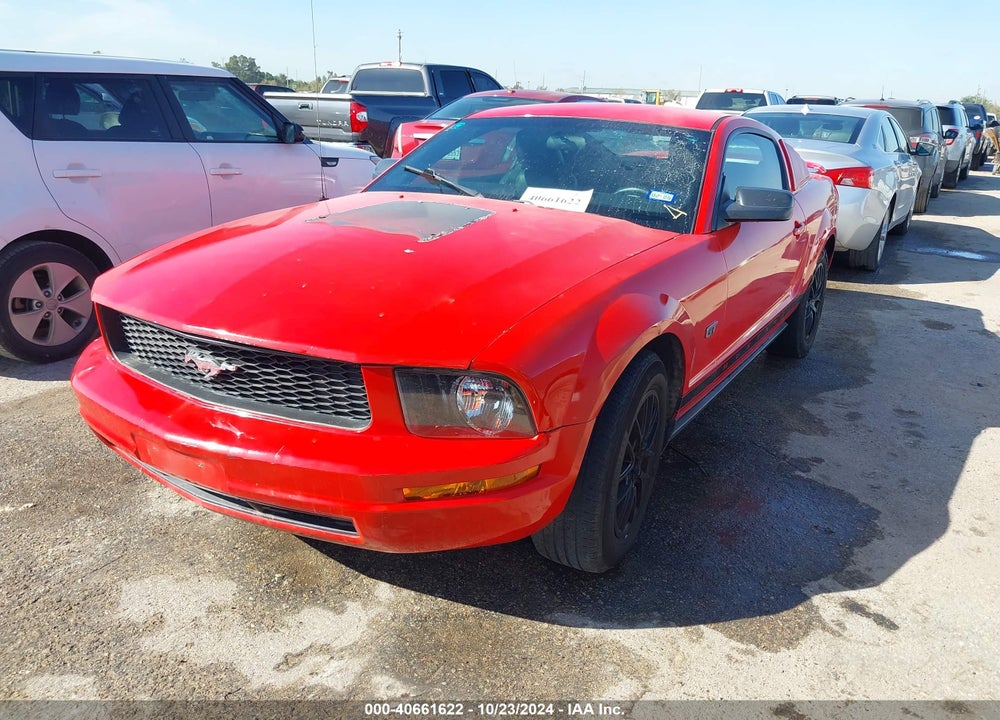 2006 FORD MUSTANG V6 VIN: 1ZVFT80N765181425