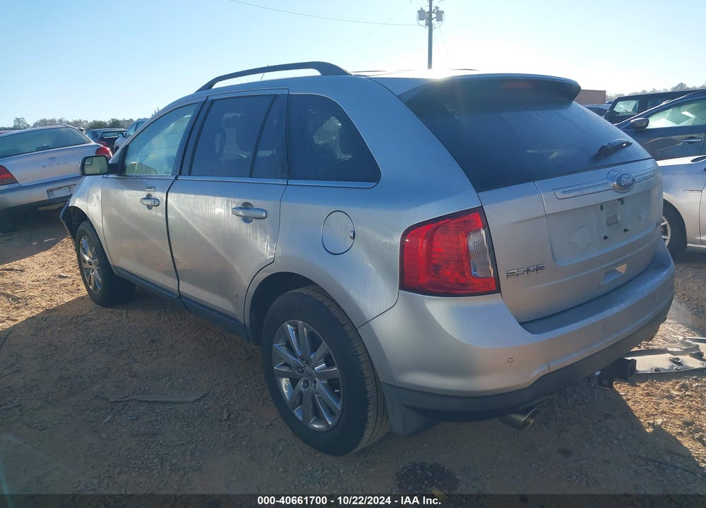 2012 FORD EDGE LIMITED VIN: 2FMDK3KC9CBA66890