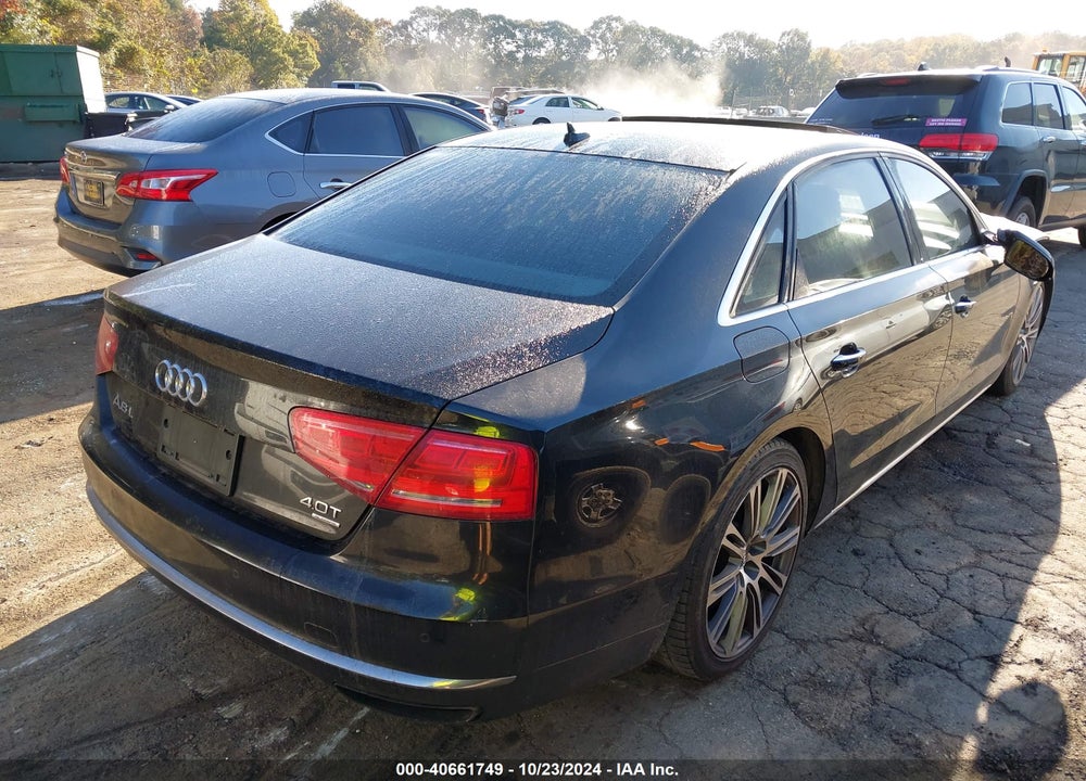 2014 AUDI A8 L 4.0T VIN: WAUR2AFD3EN006934