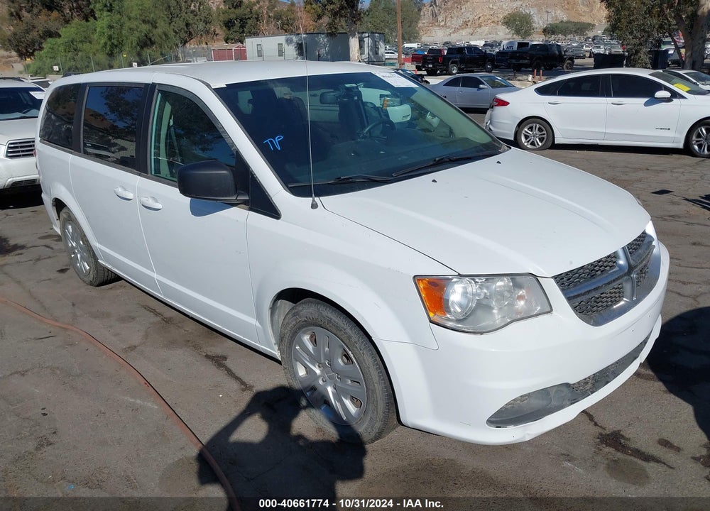 2018 DODGE GRAND CARAVAN SE VIN: 2C4RDGBG4JR259113
