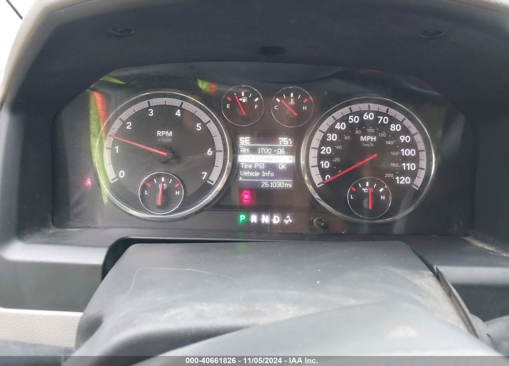 2012 RAM 1500 SLT VIN: 1C6RD7GP2CS249665