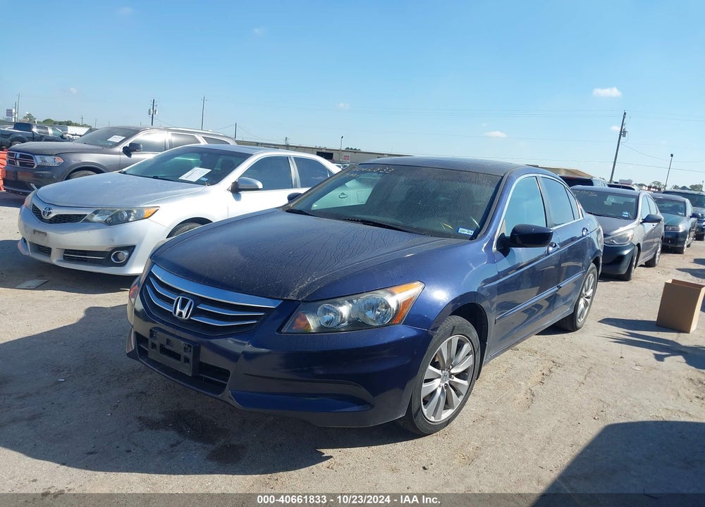 2012 HONDA ACCORD 2.4 EX VIN: 1HGCP2F73CA041277