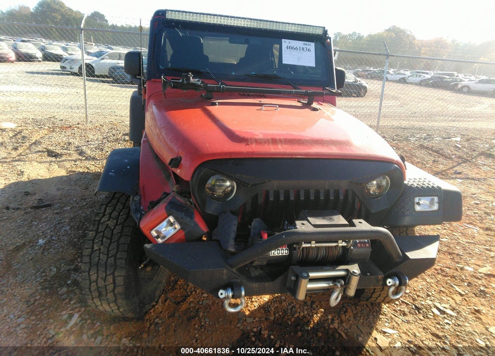 2006 JEEP WRANGLER X VIN: 1J4FA39S66P774423