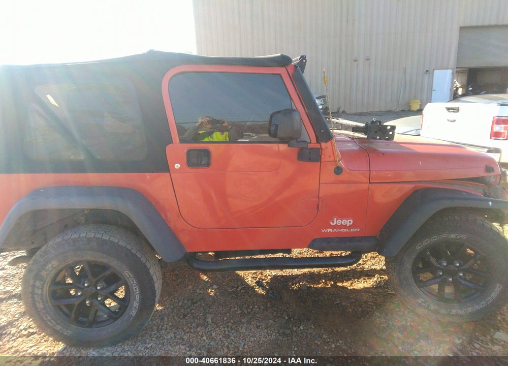 2006 JEEP WRANGLER X VIN: 1J4FA39S66P774423