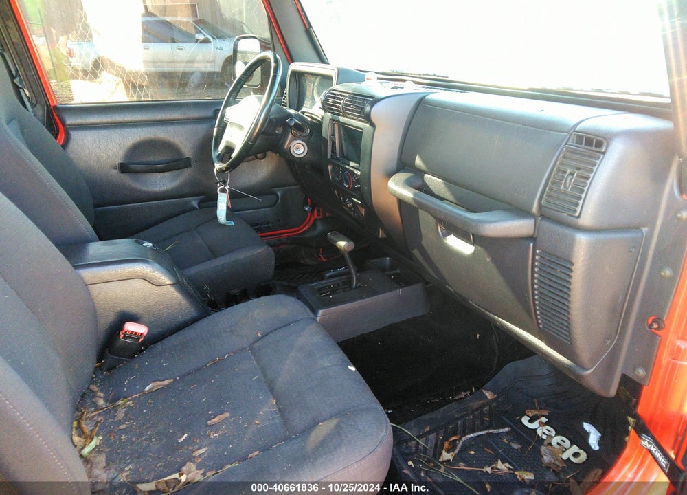 2006 JEEP WRANGLER X VIN: 1J4FA39S66P774423