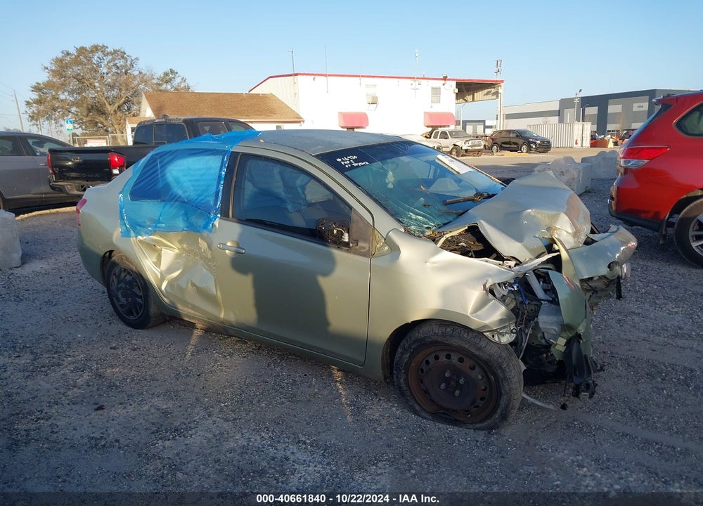 2007 TOYOTA YARIS VIN: JTDBT903671125622