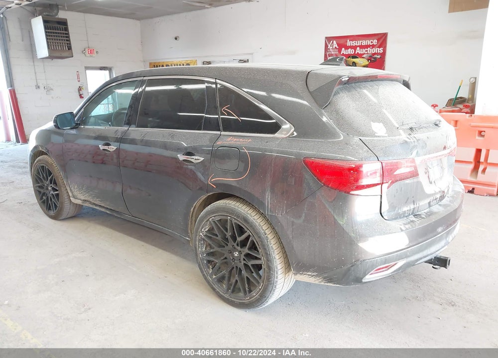 2014 ACURA MDX VIN: 5FRYD4H24EB016648