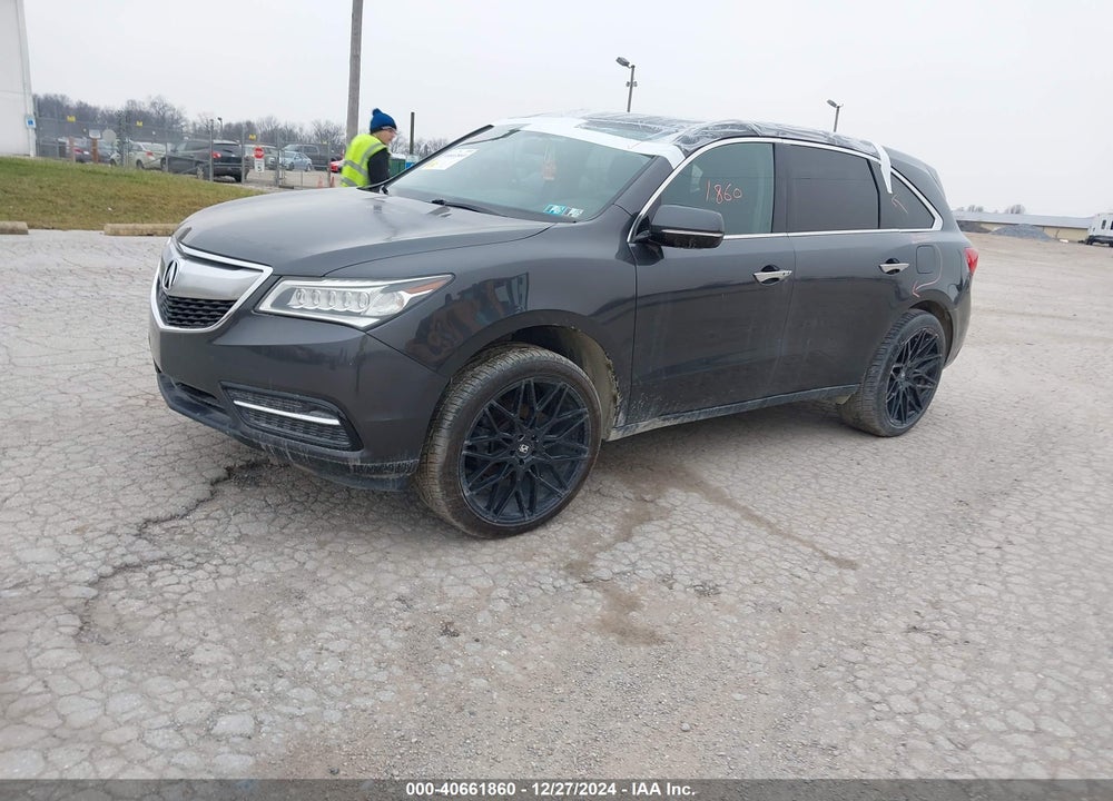 2014 ACURA MDX VIN: 5FRYD4H24EB016648