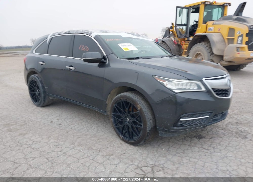 2014 ACURA MDX VIN: 5FRYD4H24EB016648