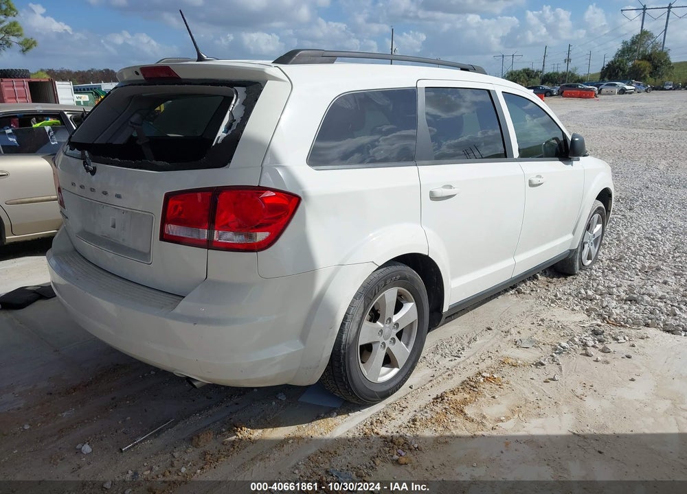2013 DODGE JOURNEY SE VIN: 3C4PDCABXDT687646
